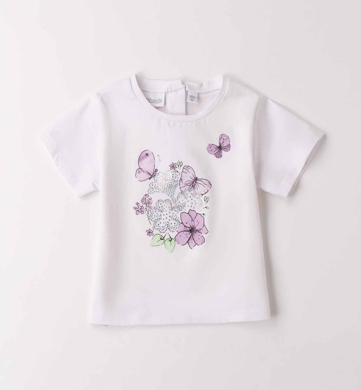 Sarabanda – T-shirt bimba cotone mezza manica