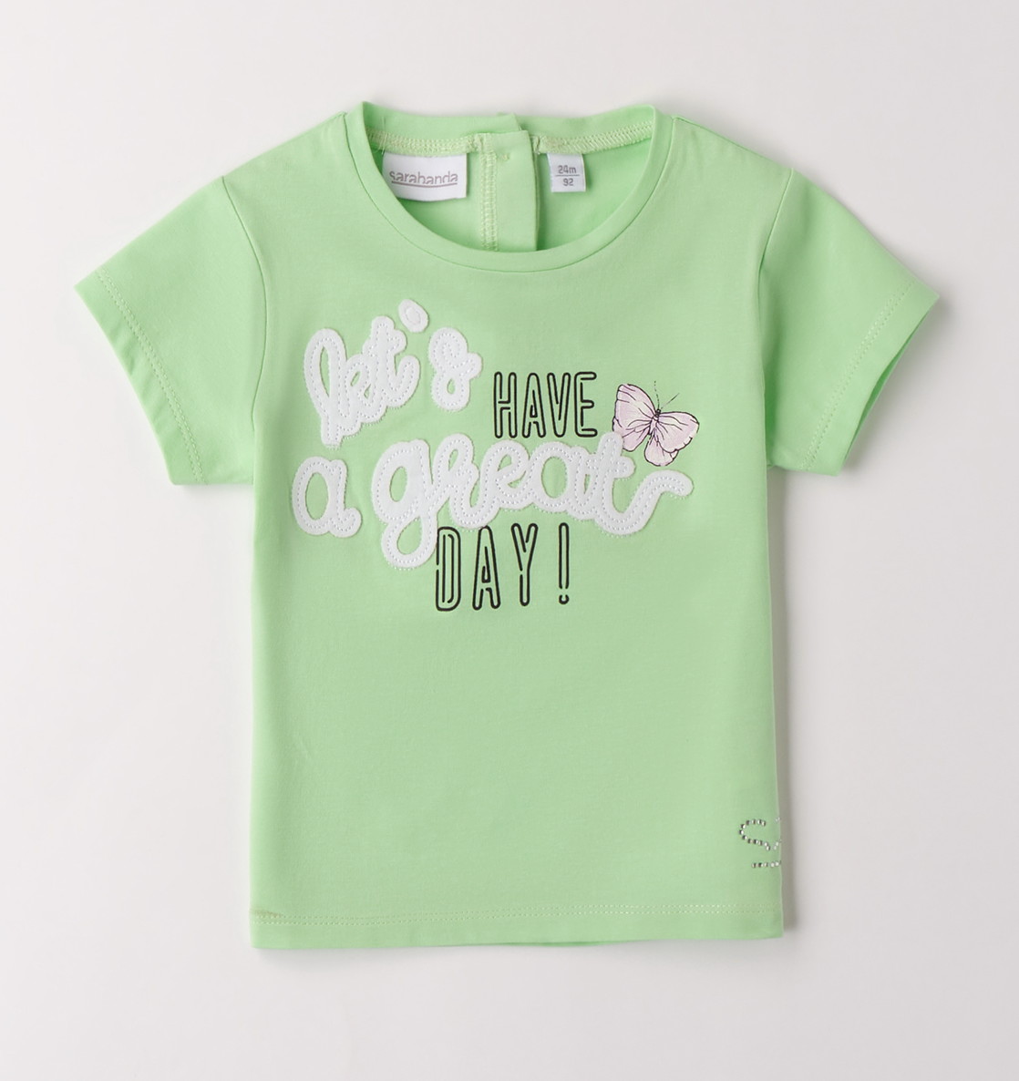 Sarabanda – T-shirt bimba cotone mezza manica