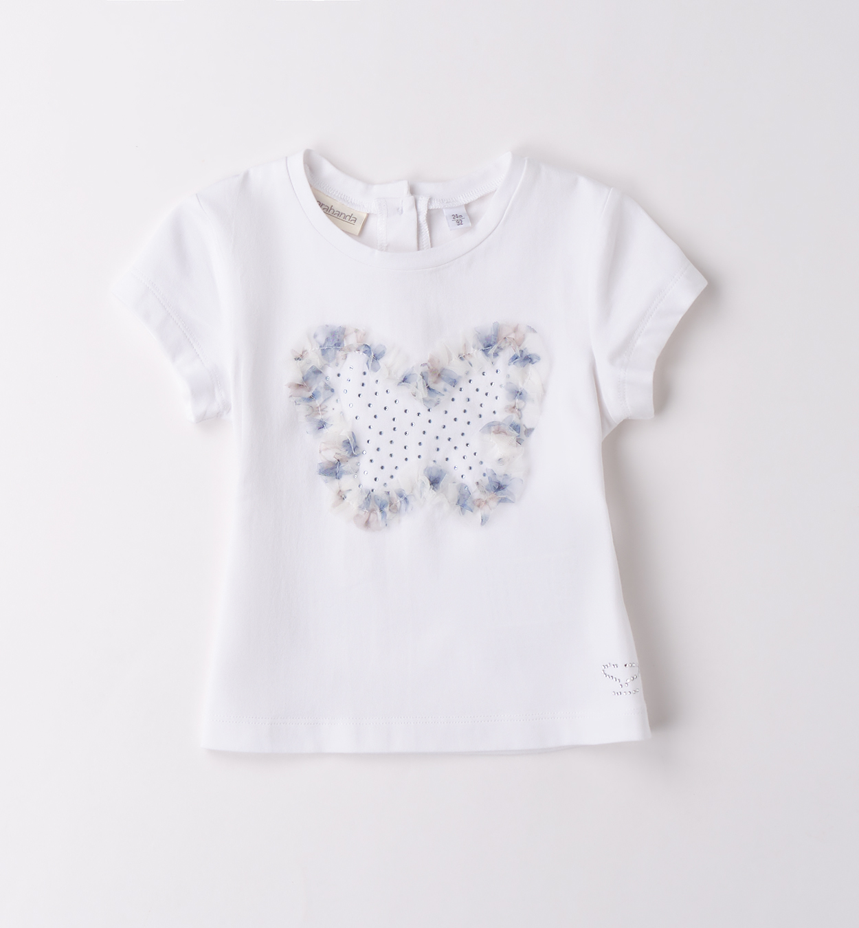 Sarabanda – T-shirt bimba cotone mezza manica