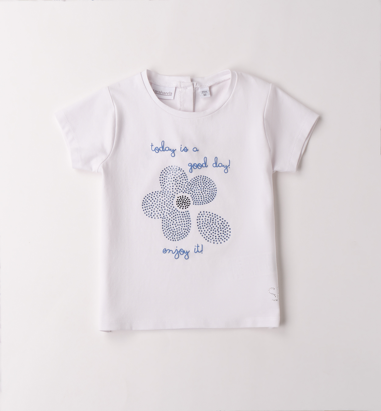 Sarabanda – T-shirt bimba cotone mezza manica