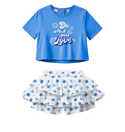 Sarabanda – Completo bimba estivo in cotone