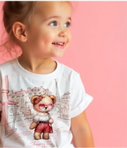 Sarabanda – Completo bimba estivo in cotone - immagine 3