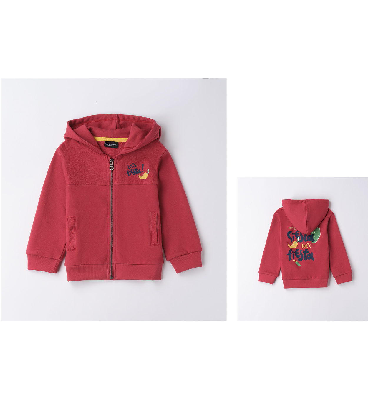 Sarabanda – Felpa bimbo in felpa garzata primaverile