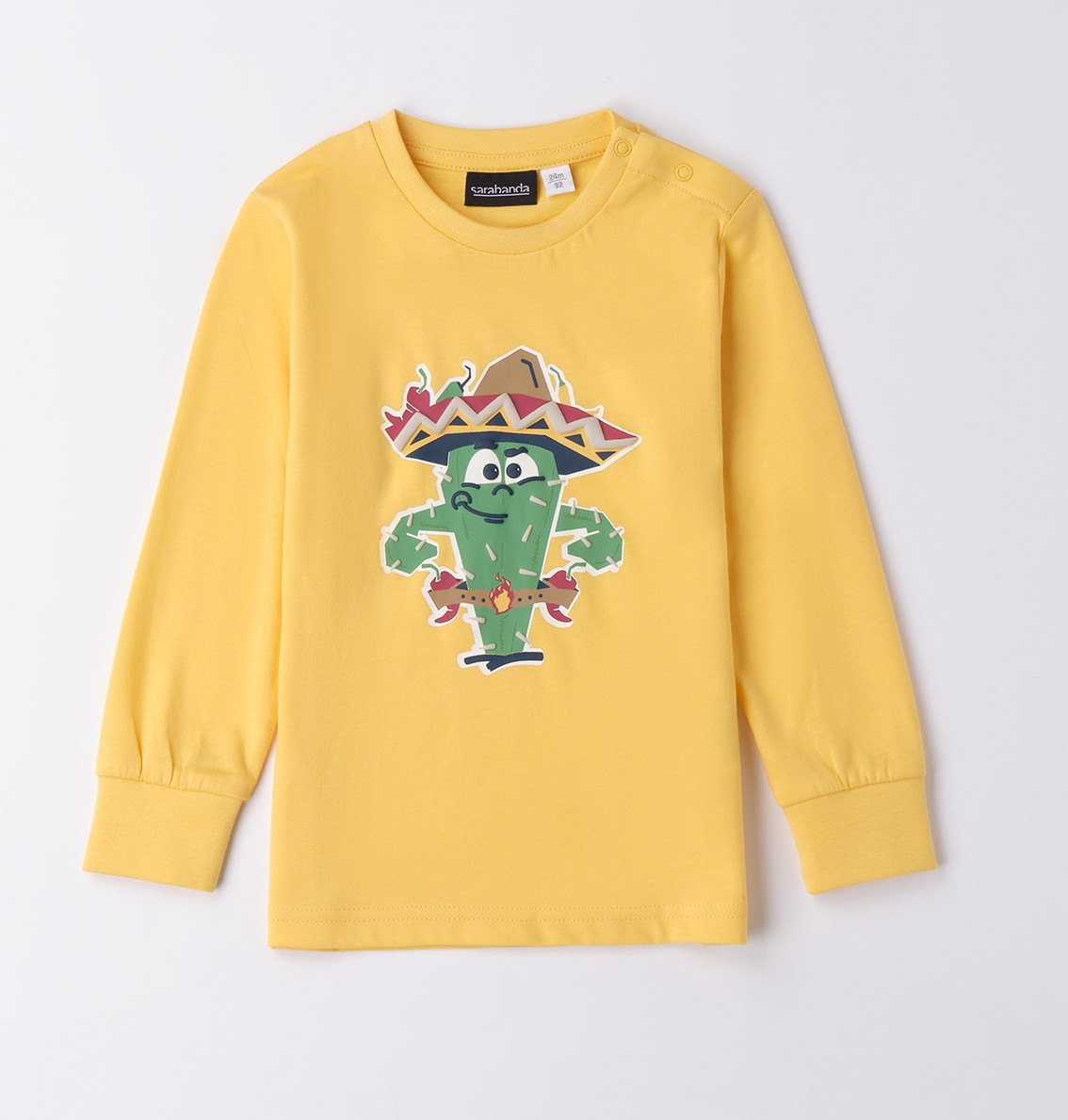 Sarabanda – T-shirt bimbo cotone manica lunga