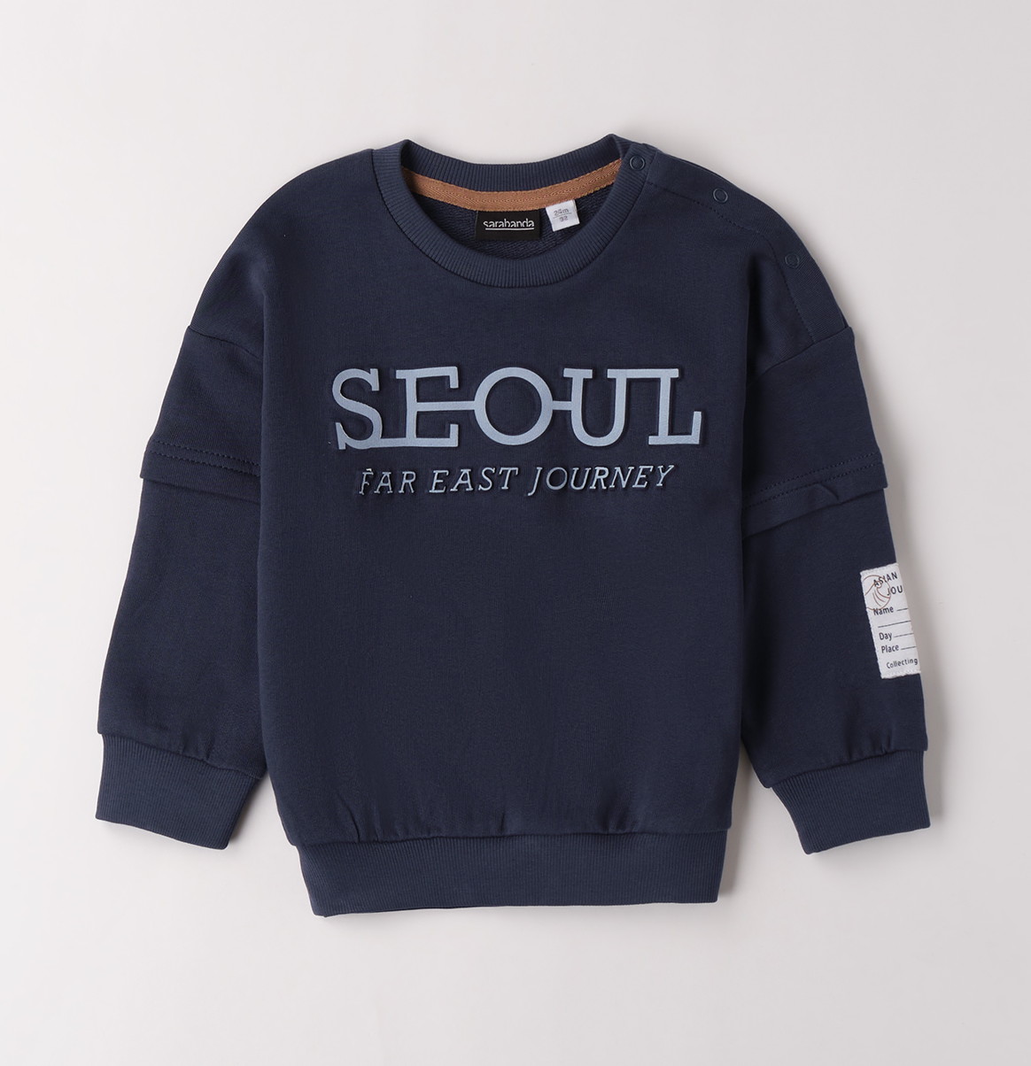 Sarabanda – Felpa bimbo in felpa garzata primaverile