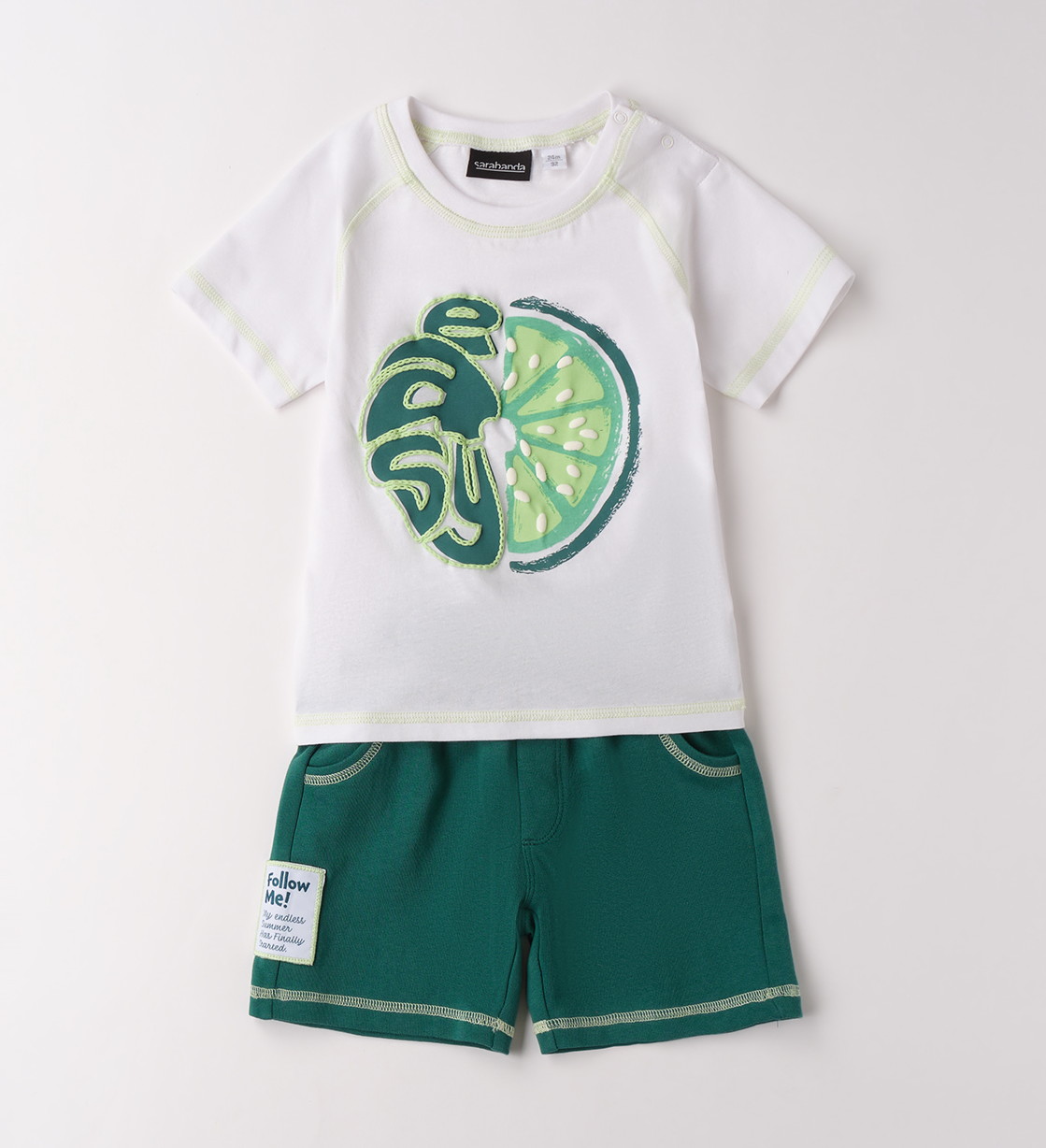 Sarabanda – Completo bimbo estivo in cotone