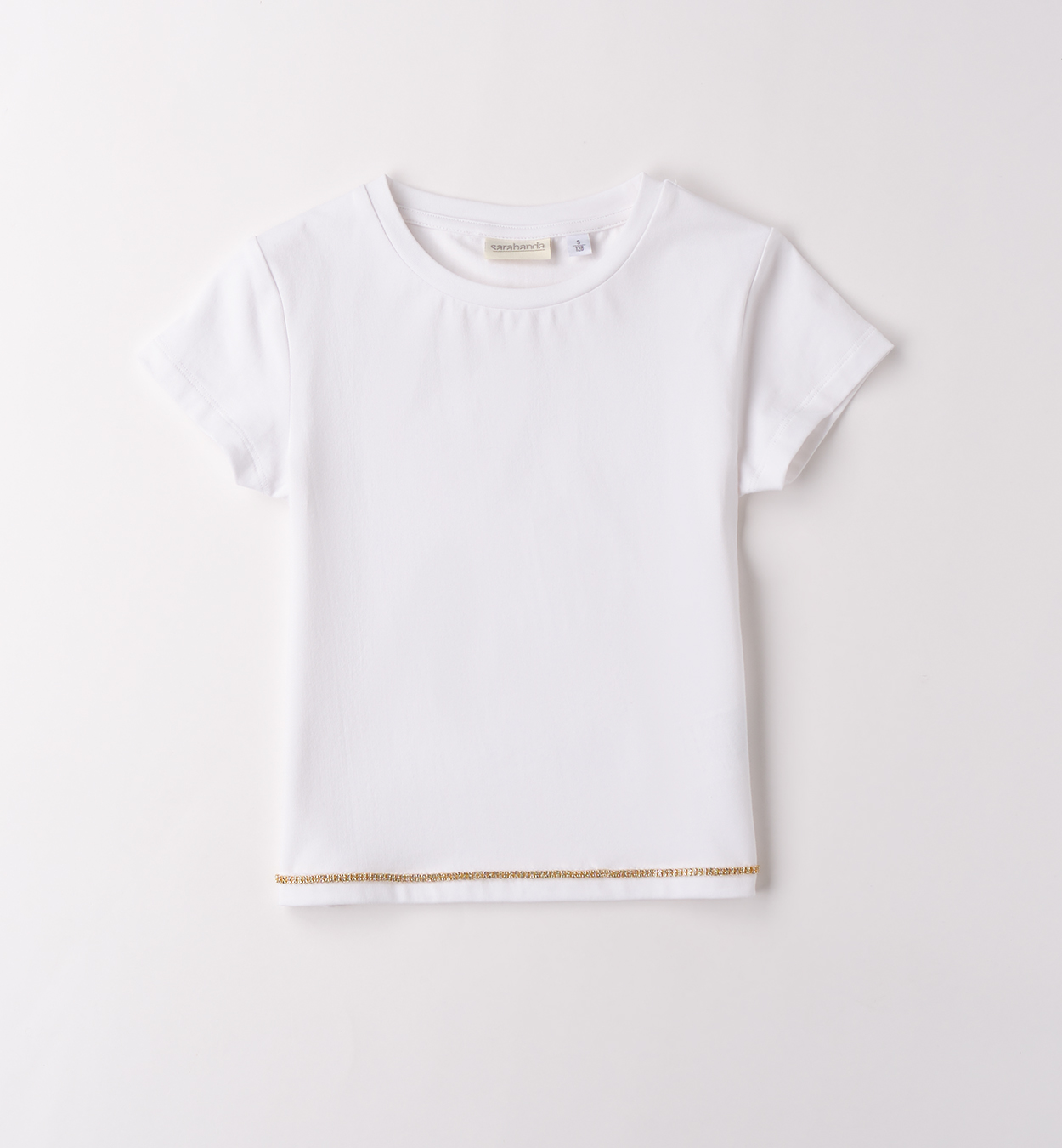 Sarabanda – T-shirt ragazzina cotone mezza manica