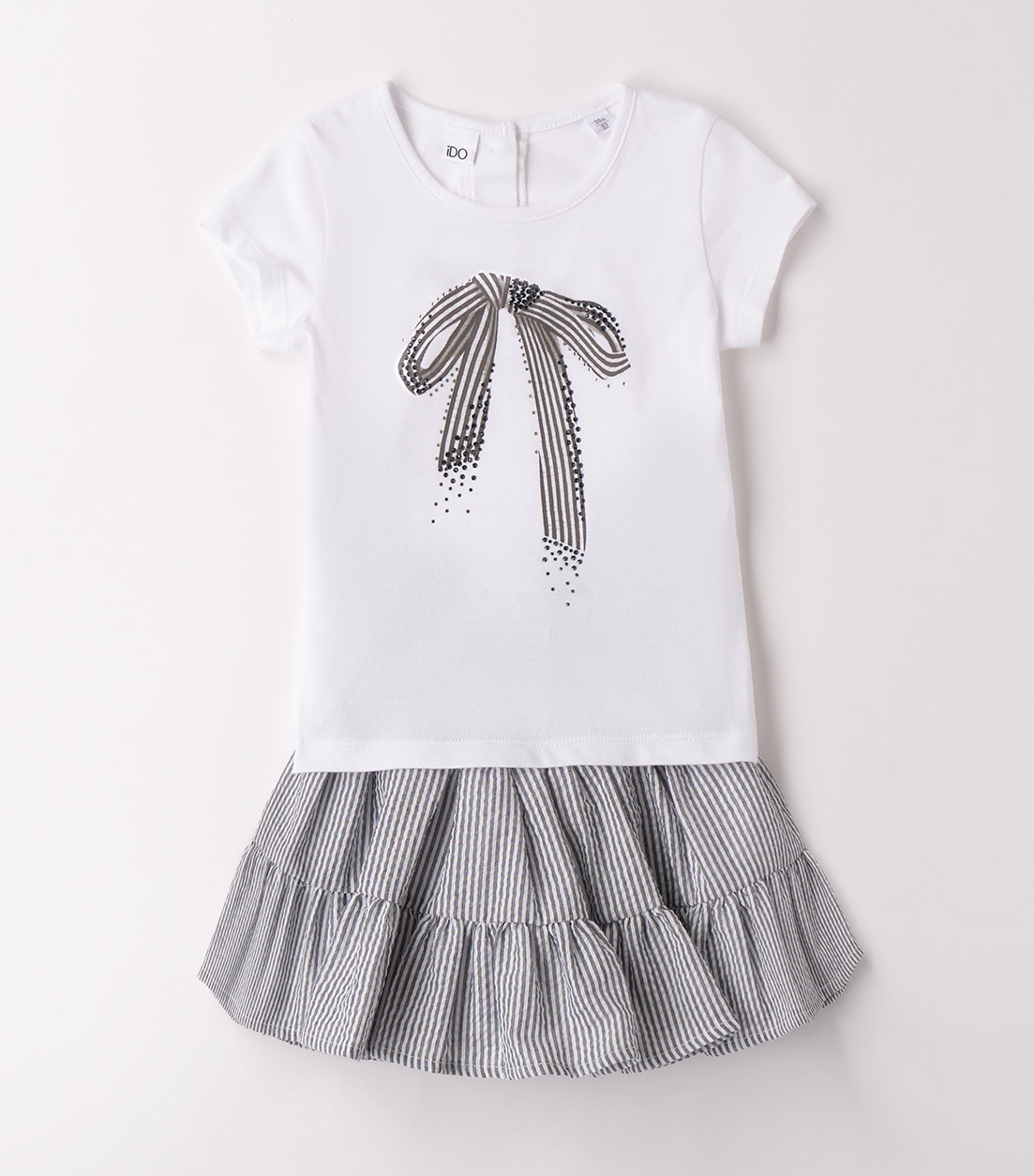 iDO – Completo bimba estivo in cotone