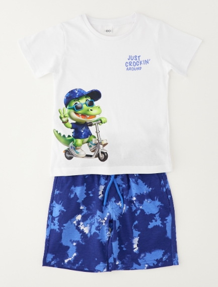 iDO – Completo bimbo estivo in cotone