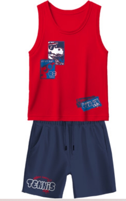 iDO – Completo bimbo estivo in cotone