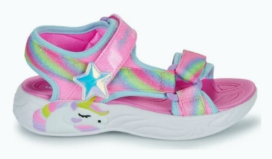 Skechers – Sandalo bimba con velcro e luci modello “Unicorn Dreams Sandalo Dreamy”
