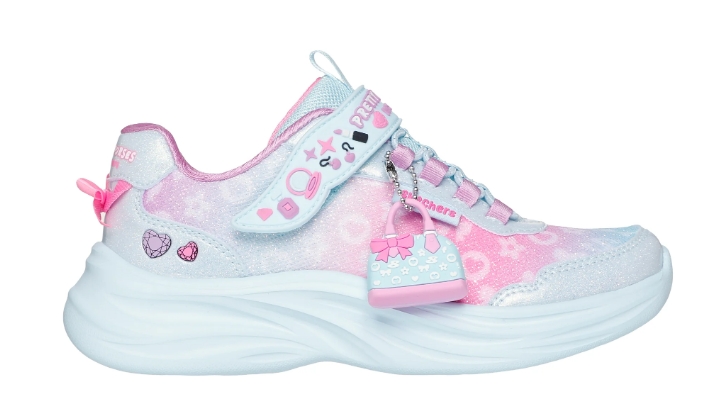 Skechers – Sneaker bimba con velcro modello “Power Jams”