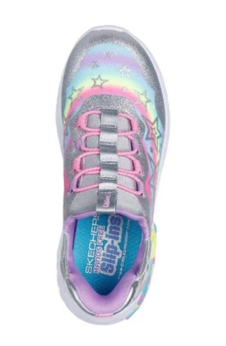 Skechers – Sneaker bimba Slip-Ins modello “Unicorn Dreams” con luci - immagine 4