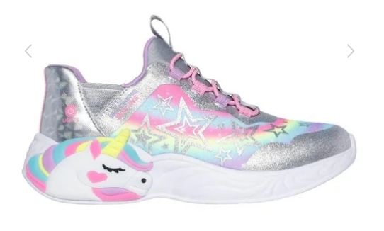 Skechers – Sneaker bimba Slip-Ins modello “Unicorn Dreams” con luci