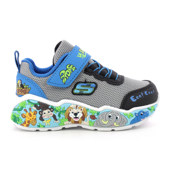 Skechers – Sneaker baby con velcro modello “Playscene”