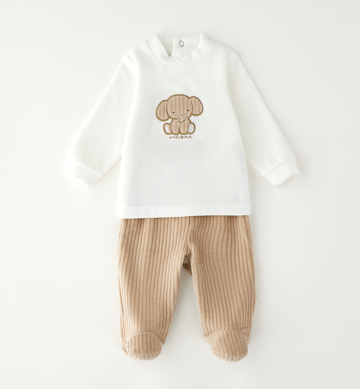 iDO – Completo neonato in ciniglia