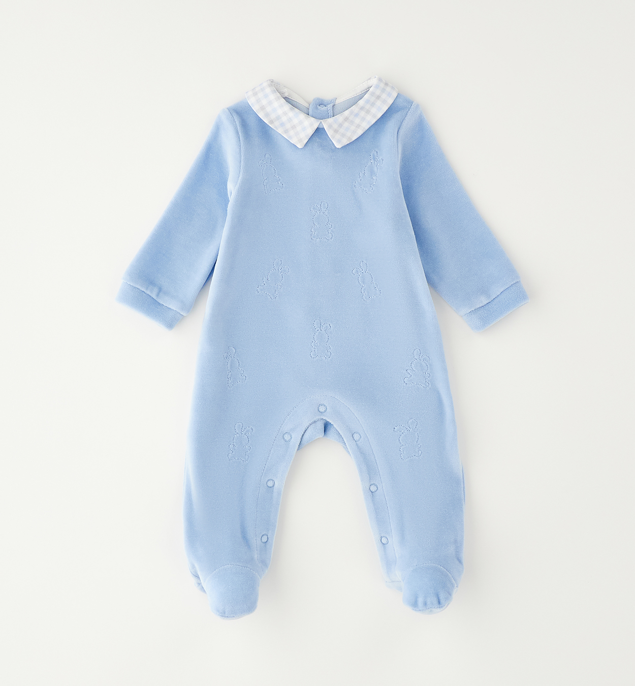 iDO – Tutina neonato in ciniglia