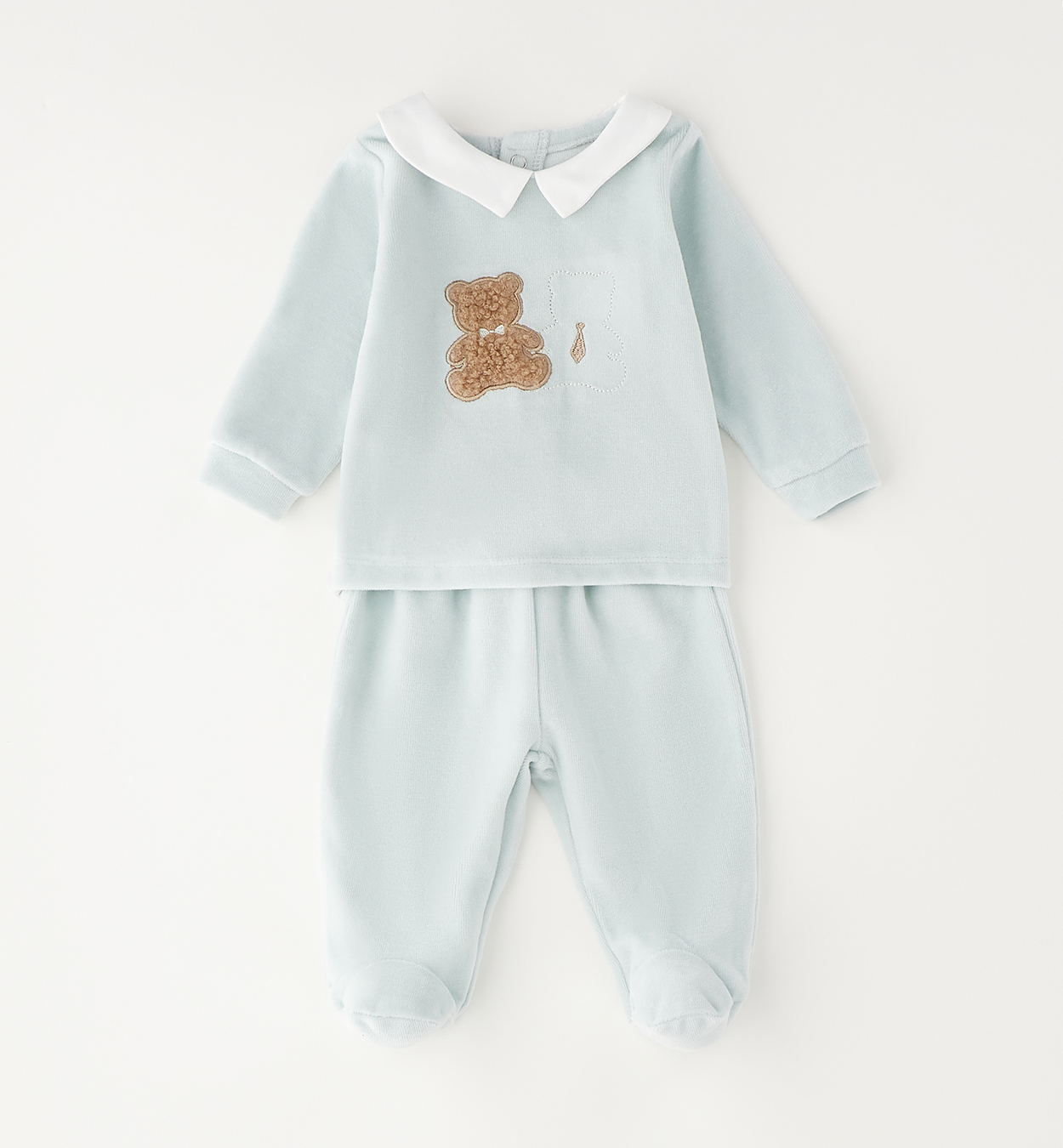 iDO – Completo neonato/a in ciniglia