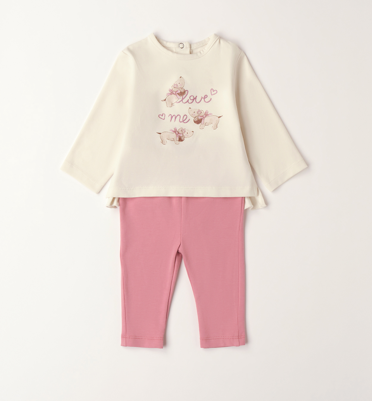 iDO – Completo baby femmina in caldo cotone