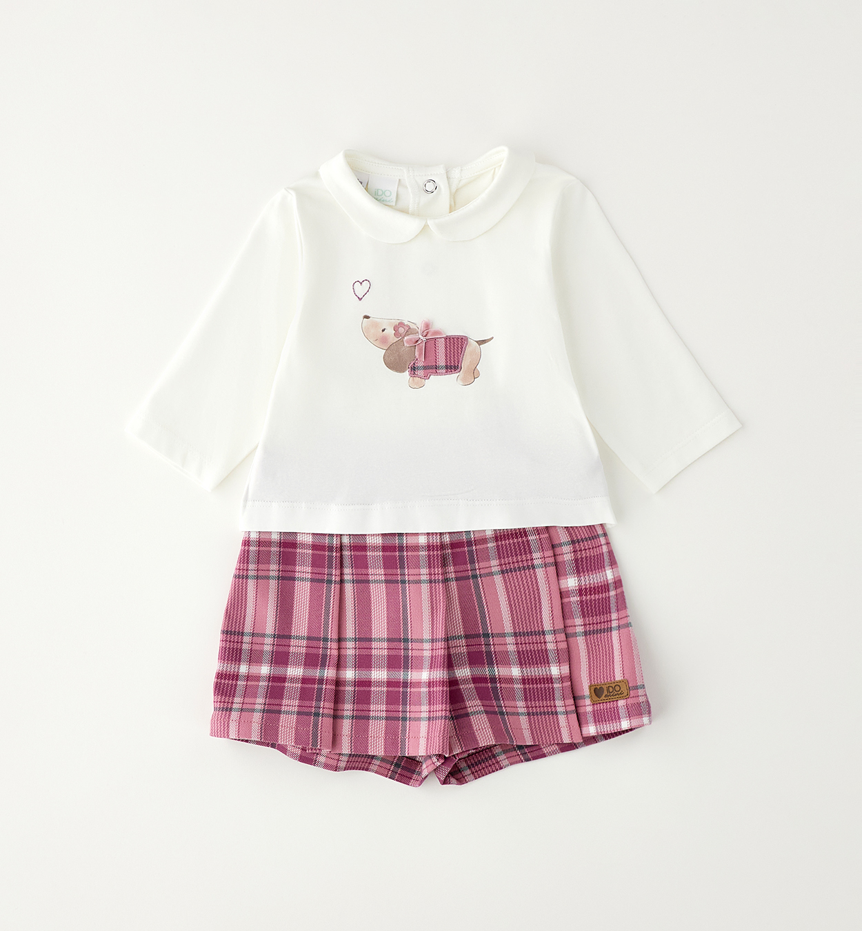iDO – Completo baby femmina in caldo cotone