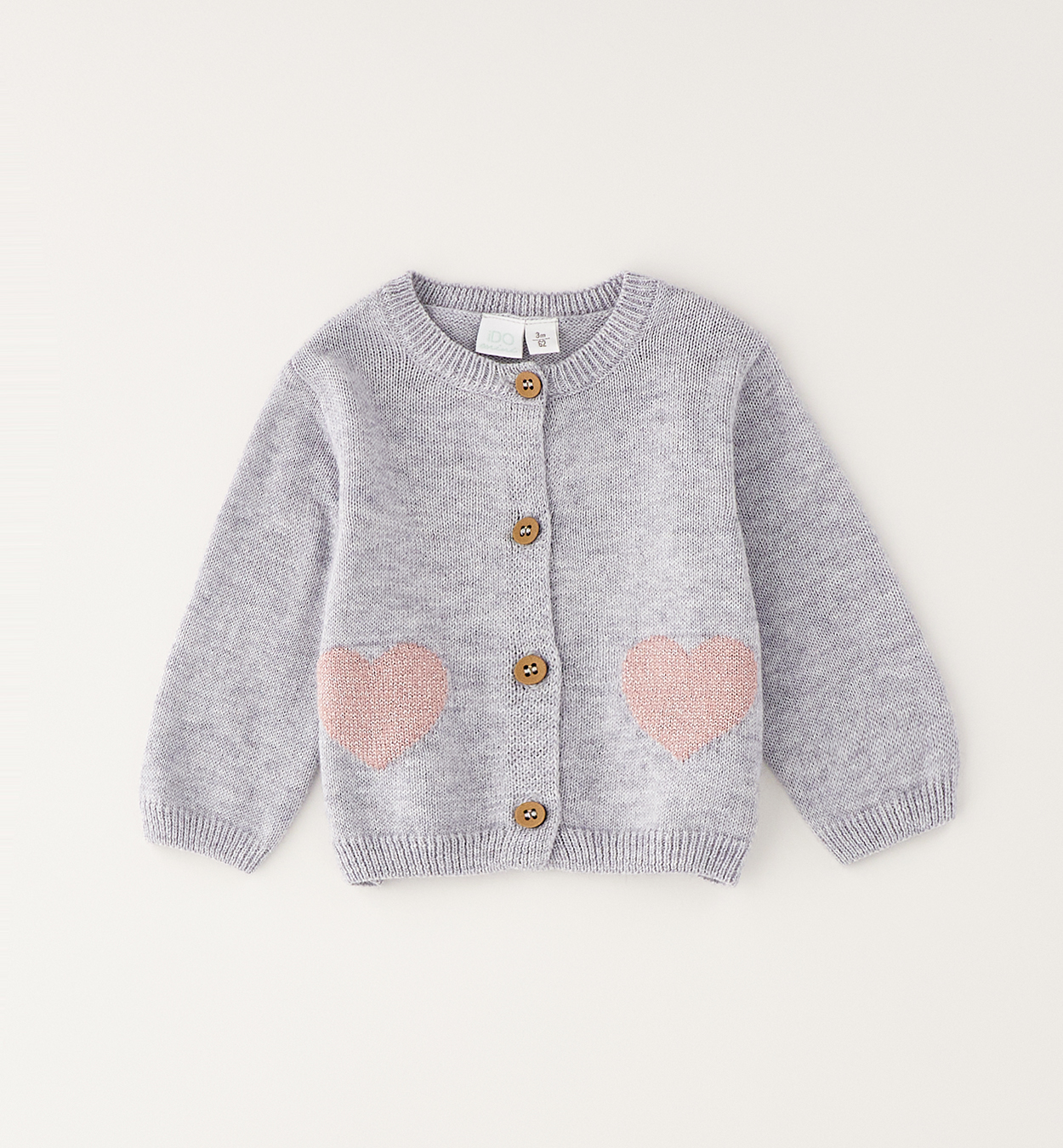 iDO – Cardigan scaldacuore baby femmina in maglia