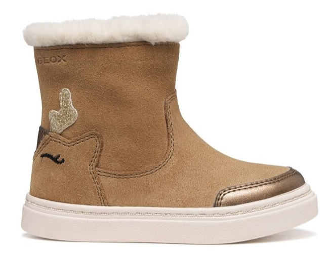 Geox – Stivaletto bimba in camoscio