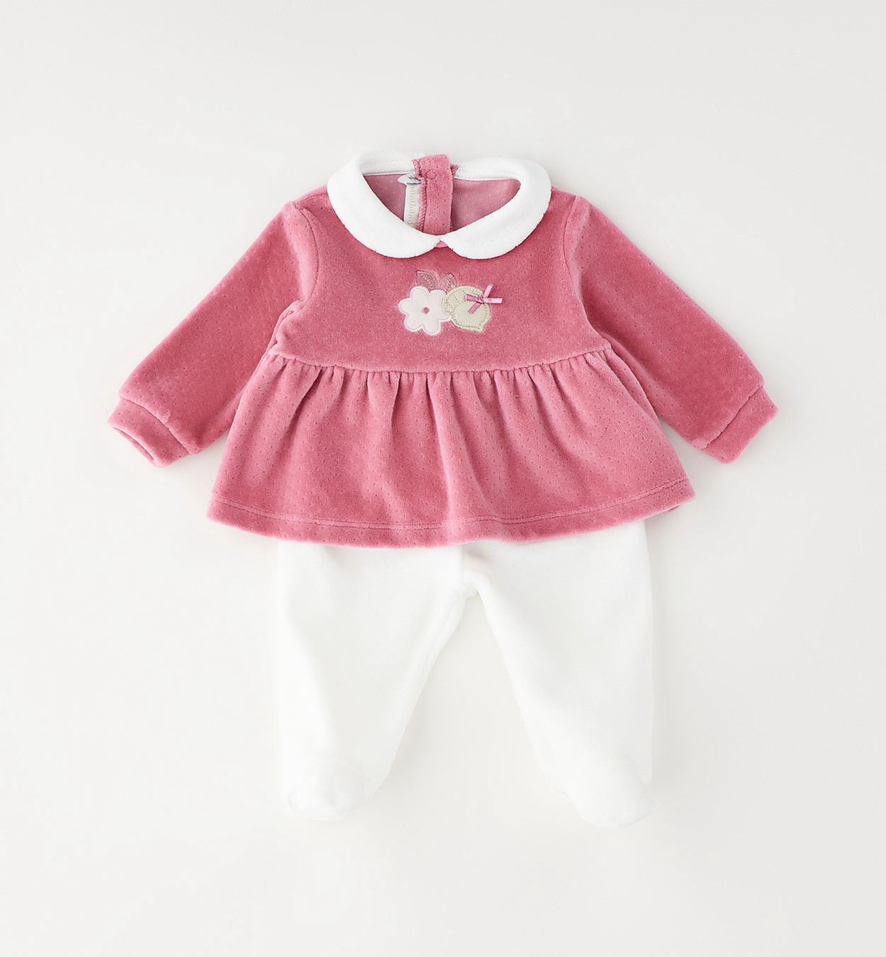 Minibanda – Completo neonata in ciniglia