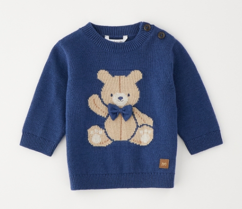Minibanda – Maglioncino baby maschio in tricot