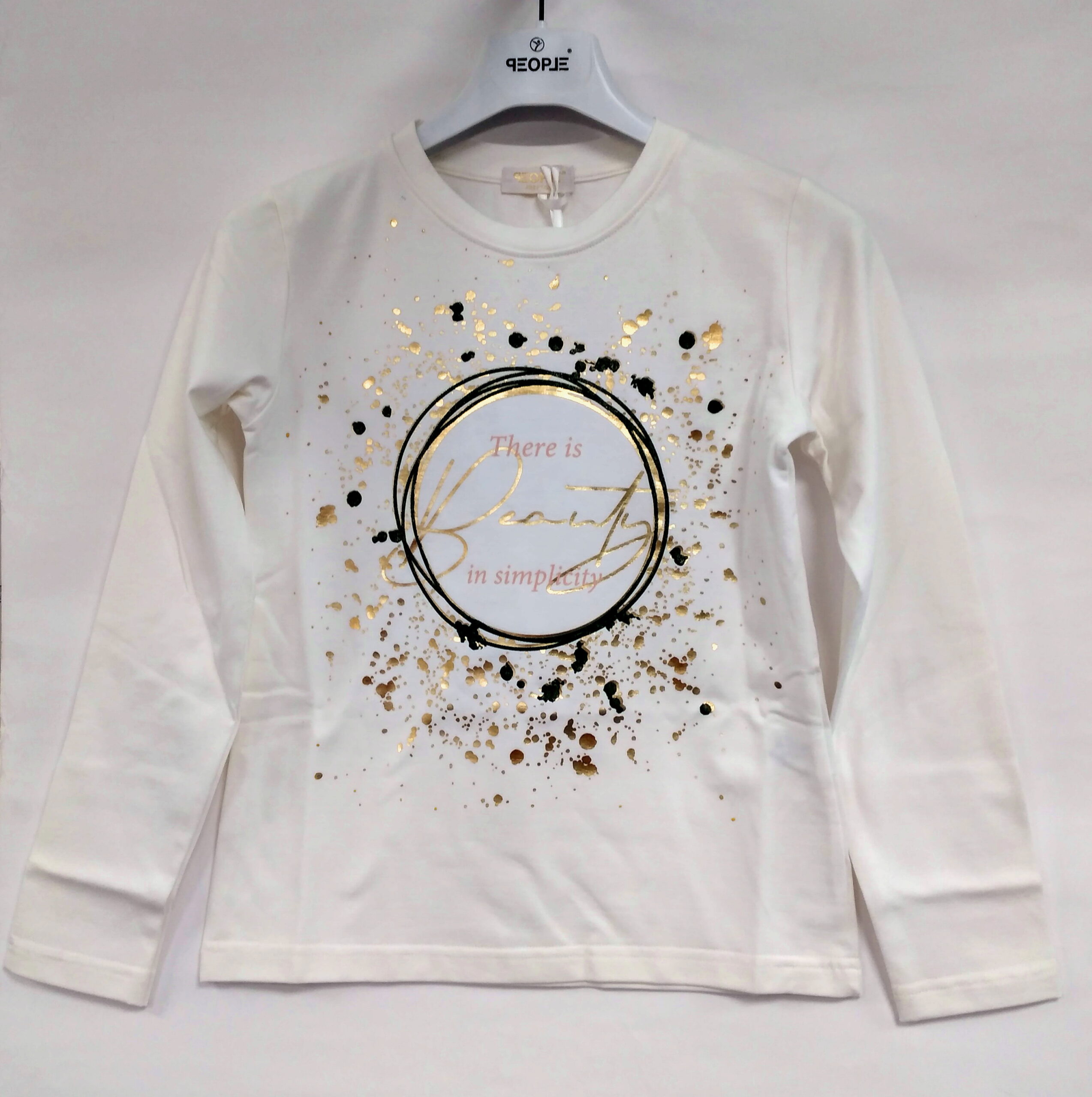 People – T-shirt ragazzina in caldo cotone