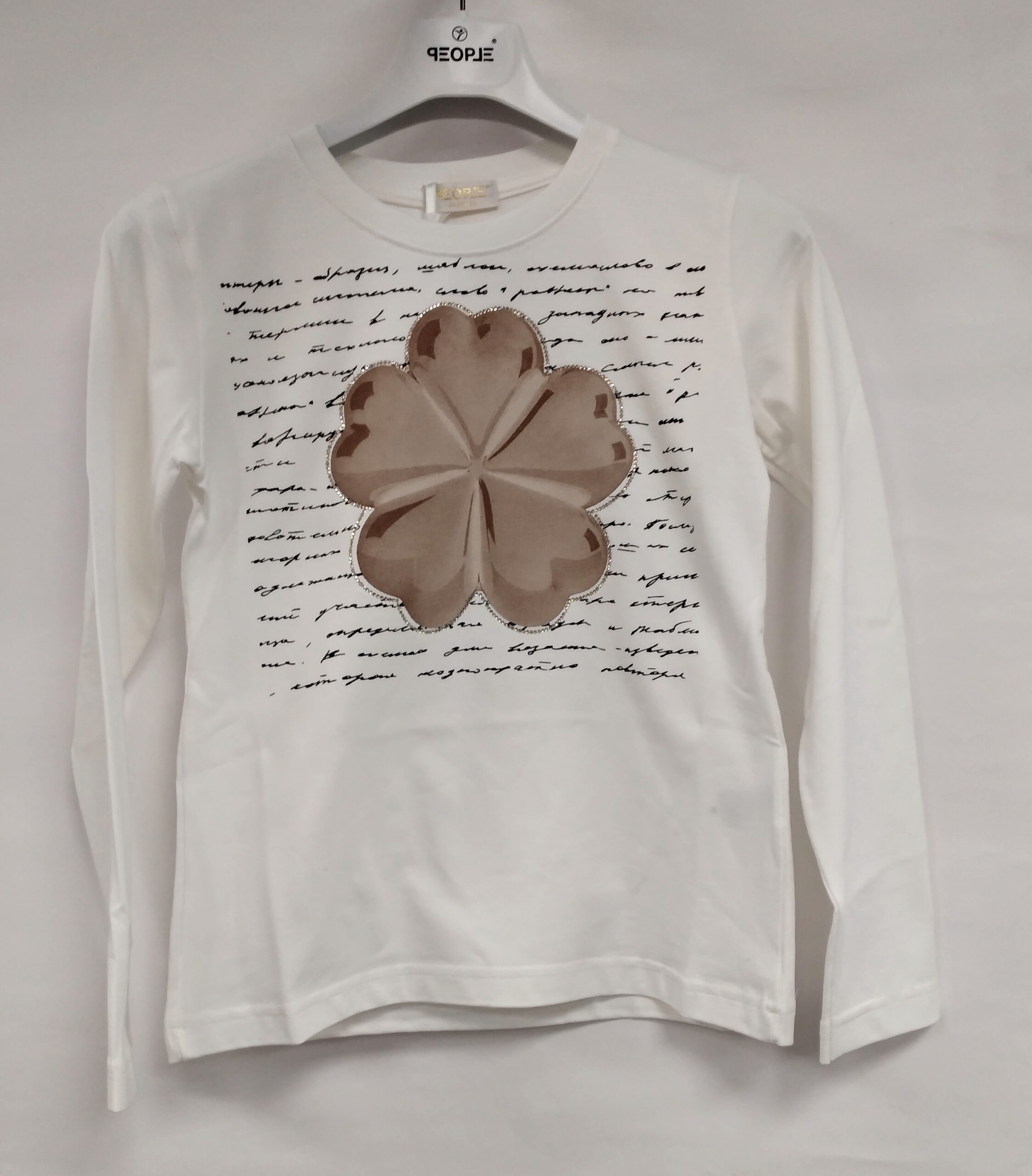 People – T-shirt ragazzina in caldo cotone