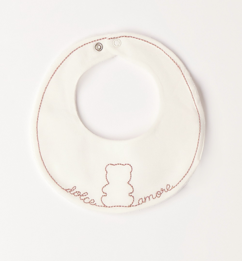 iDO- Bavaglino neonato/a in cotone interlock