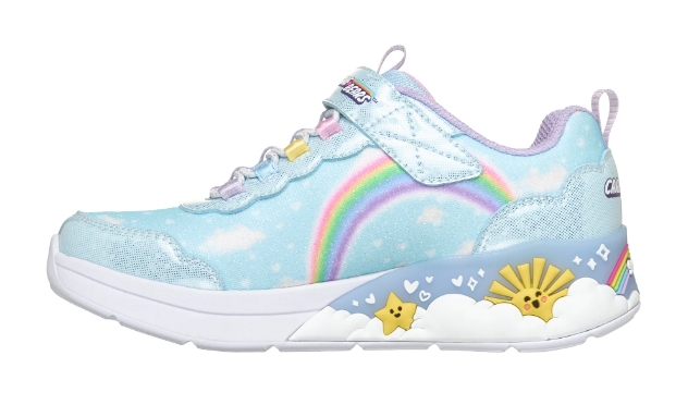 Skechers – Sneaker bimba con velcro modello “Hugs’n Snugs” - immagine 3