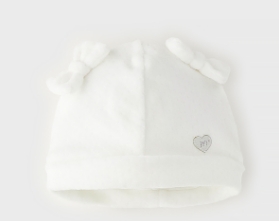 Minibanda – Cappellino neonata in ciniglia