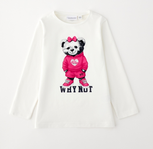 Sarabanda – T-shirt bimba in caldo cotone