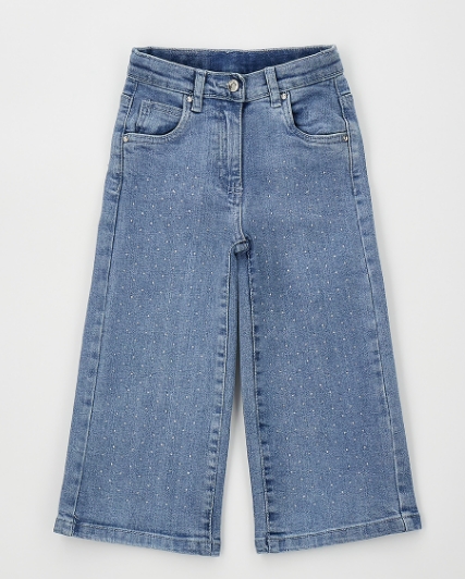 Sarabanda – Jeans bimba con strass
