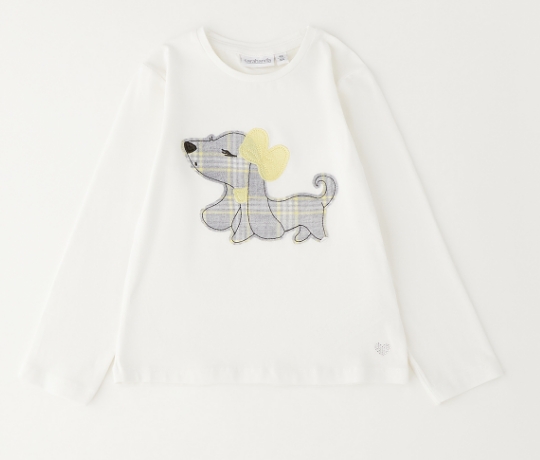 Sarabanda &ndash; T-shirt bimba in caldo cotone
