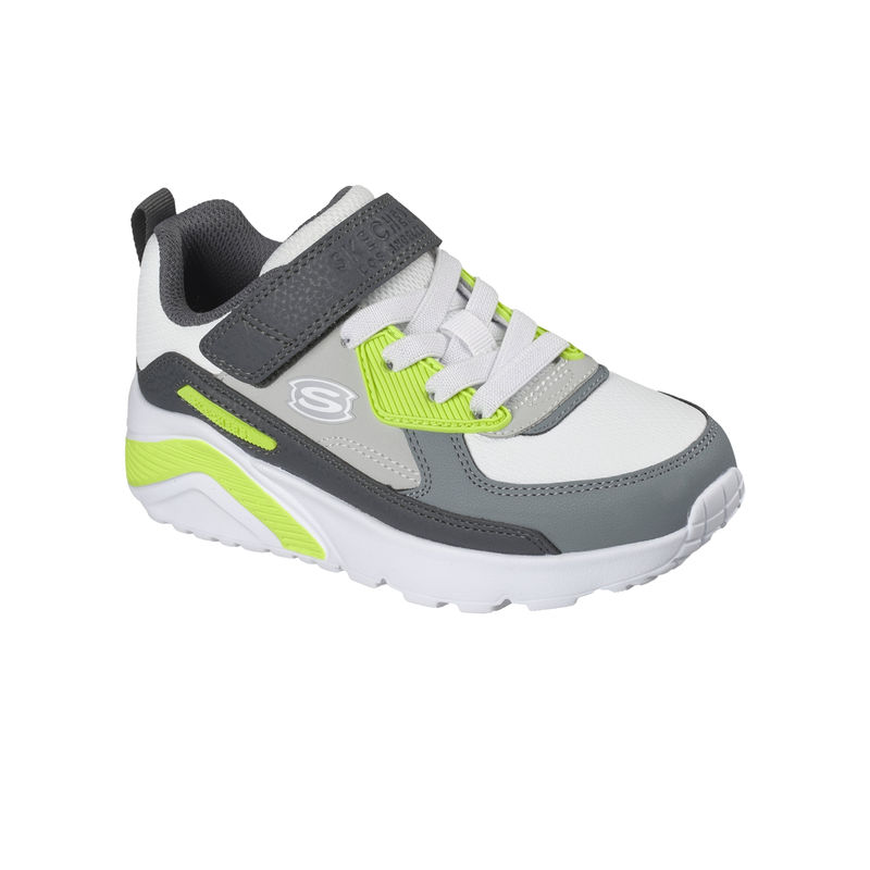 Skechers – Sneaker bimbo/ragazzino con velcro modello “Uno Lite Revival Edge” - immagine 3