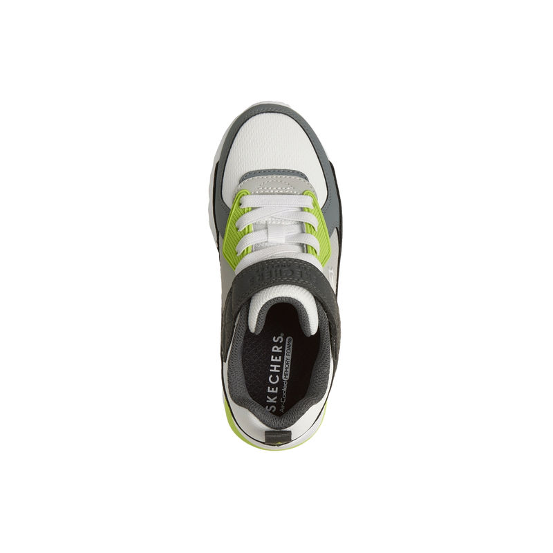 Skechers – Sneaker bimbo/ragazzino con velcro modello “Uno Lite Revival Edge” - immagine 4